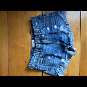 Free People jean shorts